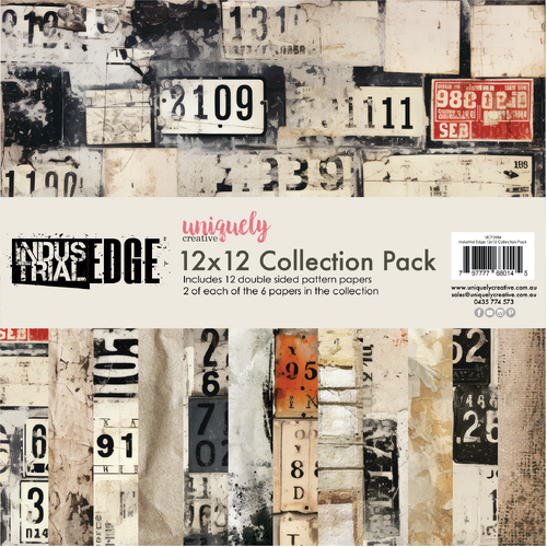 Uniquely Creative - Industrial Edge - 12x12 Collection Pack