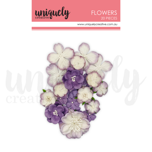 Uniquely Creative - Flowers - Dusty Purple
