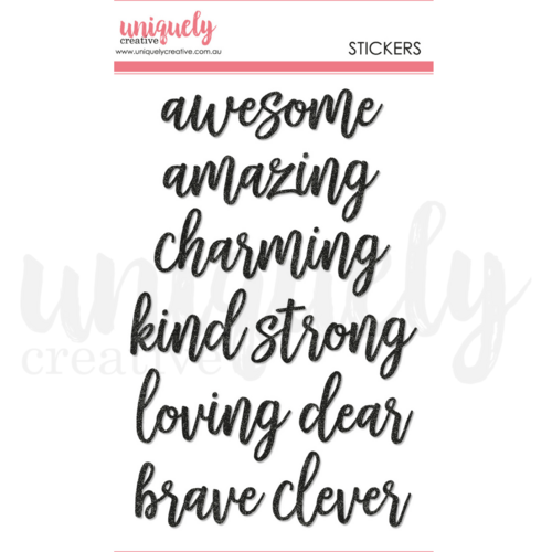 Uniquely Creative - Title Stickers - Amazing
