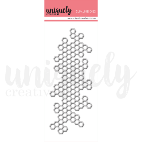 Uniquely Creative - Honeycomb die