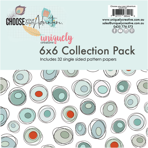 **Uniquely Creative - Choose Your Own Adventure - 6x6 Collection Pack