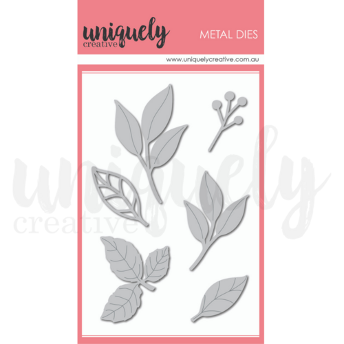 Uniquely Creative - Mixed Leaves Die