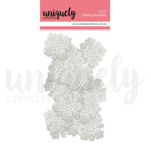 Uniquely Creative - Delicate Lace Flowers