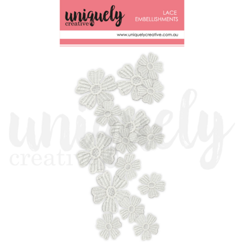 Uniquely Creative - Mixed Lace Flowers