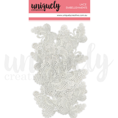 Uniquely Creative - Lace Butterflies