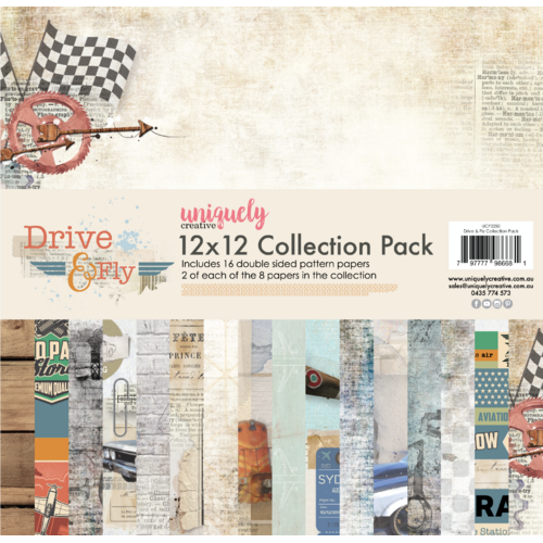 **Uniquely Creative - Drive & Fly - 12x12 Collection Pack