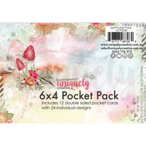 Uniquely Creative - Advent - 6x4 Pocket Pack