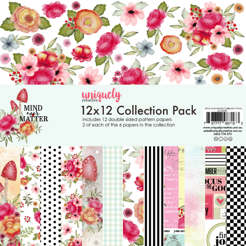 Uniquely Creative - Mind Over Matter - 12x12 Collection Pack