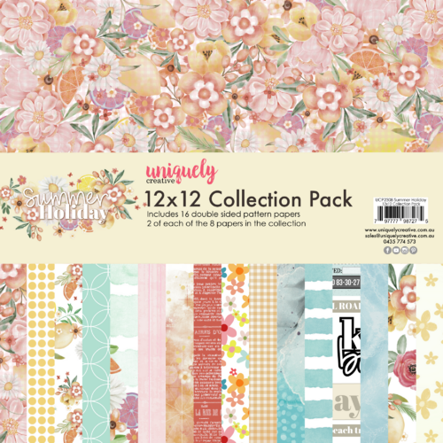 Uniquely Creative - Summer Holiday - 12x12 Collection Pack