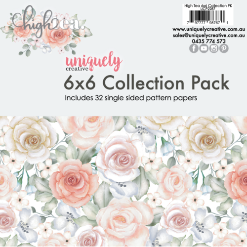 Uniquely Creative - High Tea - 6x6 Collection Pack