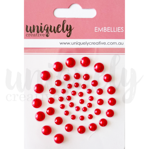 Uniquely Creative - Pearls - Red