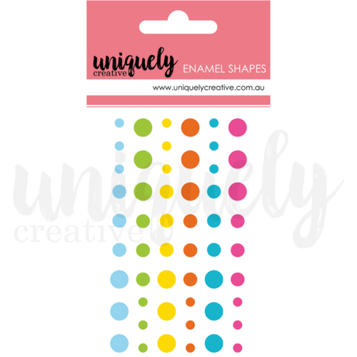 Uniquely Creative - Enamel Dots - Spring