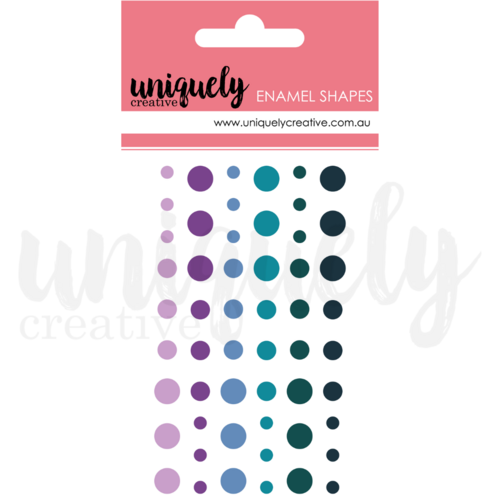Uniquely Creative - Enamel Dots - Winter