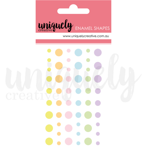 Uniquely Creative - Enamel Dots - Summer