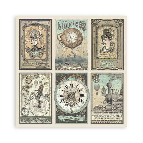 Stamperia - Voyages Fantastiques - 6 Cards