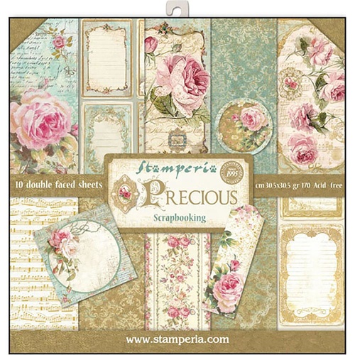 Stamperia - Precious - 12x12 Paper Pad