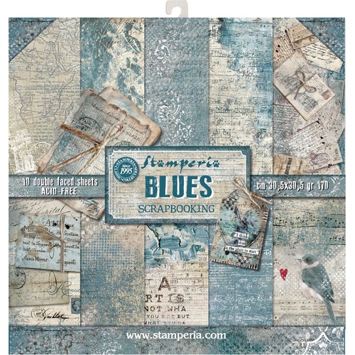 Blues - 12x12 Paper Pad