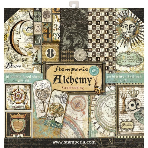 Stamperia - Alchemy - 12x12 Paper Pad