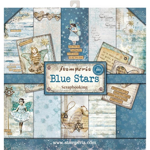 Blue Stars - 12x12 Paper Pad