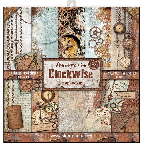 Clockwise - 12x12 Paper Pad