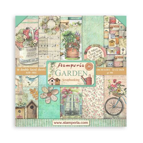 Stamperia - Garden - 12x12 Paper Pad