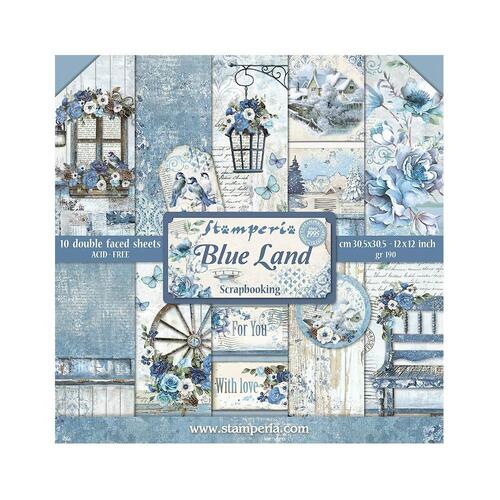 Blue Land - 12x12 Paper Pad
