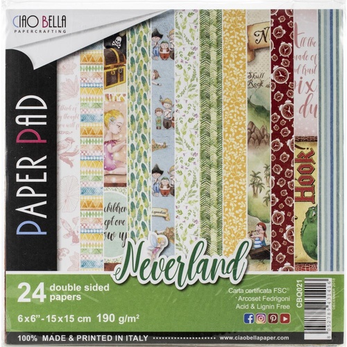 Neverland - 6x6 Paper Pad