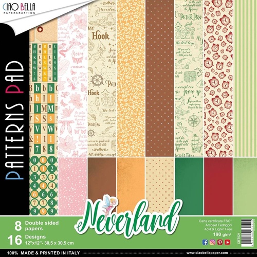 Neverland - 12x12 Paper Pad
