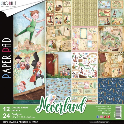 Neverland - 12x12 Paper Pad