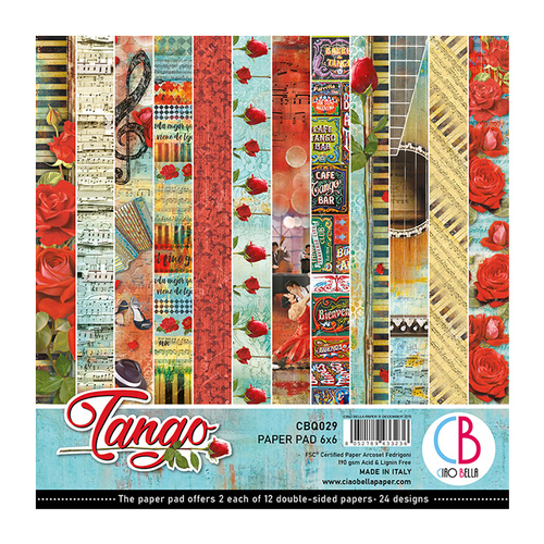Tango - 6x6 Paper Pad