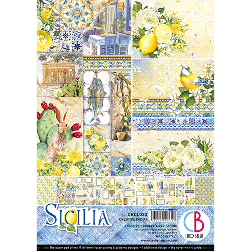 Sicilia - A4 Paper Pad (9pk)