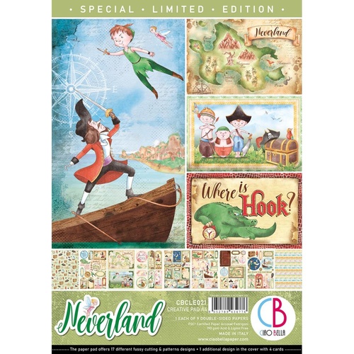 **Ciao Bella - Neverland - A4 Paper Pad (9pk) - Special Limited Edition
