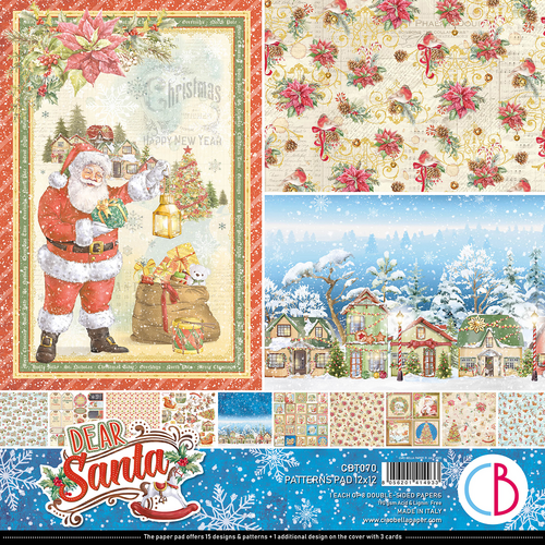 Ciao Bella - Dear Santa - 12x12 Paper Pad (8pk)
