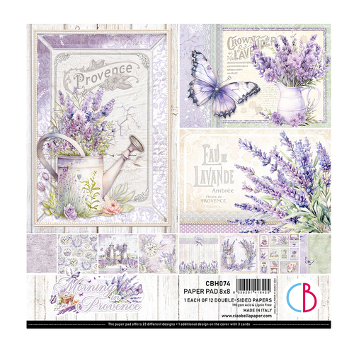 Ciao Bella - Morning in Provence - 8x8 Paper Pad (12pk)