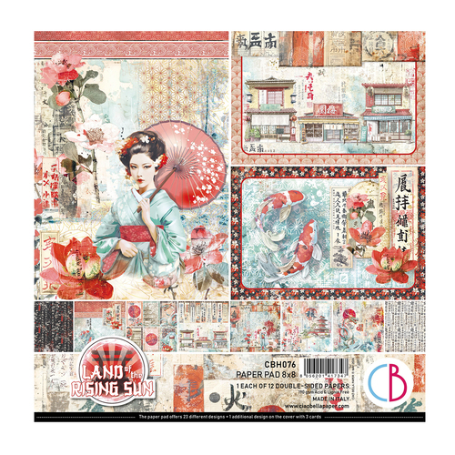Ciao Bella - Land of the Rising Sun - 8x8 Paper Pad (12pk)