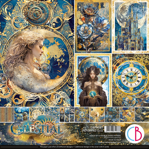 Ciao Bella - Celestial - 12x12 Paper Pad (12pk)