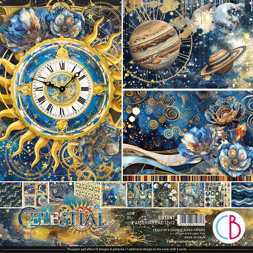 Ciao Bella - Celestial - 12x12 Paper Pad (8pk)