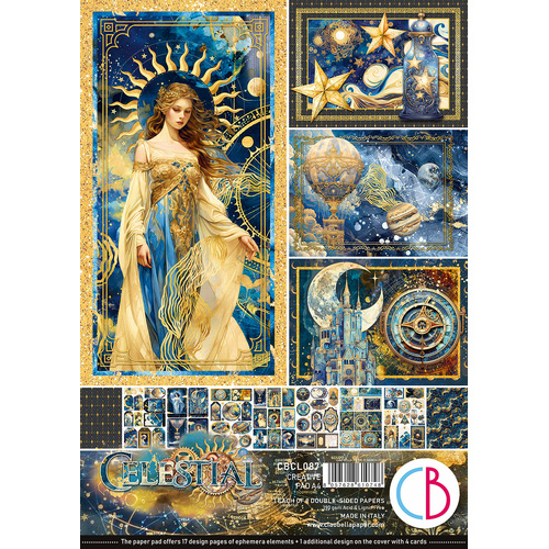 Ciao Bella - Celestial - A4 Paper Pad (9pk)