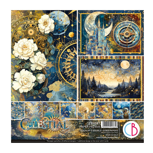 Ciao Bella - Celestial - 8x8 Paper Pad (12pk)