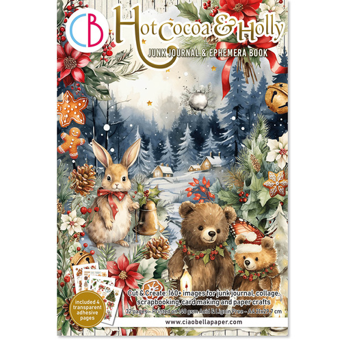 Ciao Bella - Hot Cocoa & Holly A4 32/Pkg