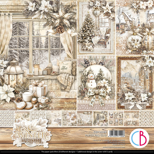 Ciao Bella - Winter Season - 12x12 Paper Pad (12pk)