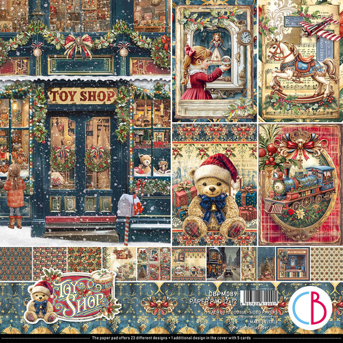 Ciao Bella - Toy Shop - 12x12 Paper Pad (12pk)