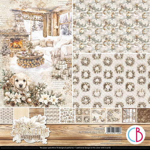 Ciao Bella - Winter Season - 12x12 Paper Pad (8pk)