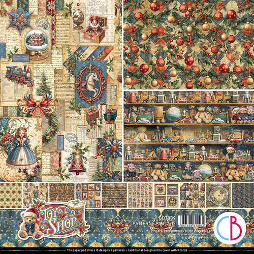 Ciao Bella - Toy Shop - 12x12 Paper Pad (8pk)