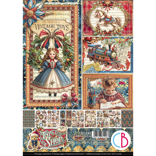 Ciao Bella - Toy Shop - A4 Paper Pad (9pk)