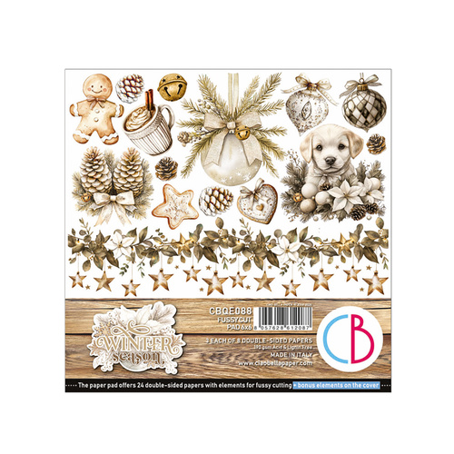 Ciao Bella - Winter Season - 6x6 Fussy Cut Pad