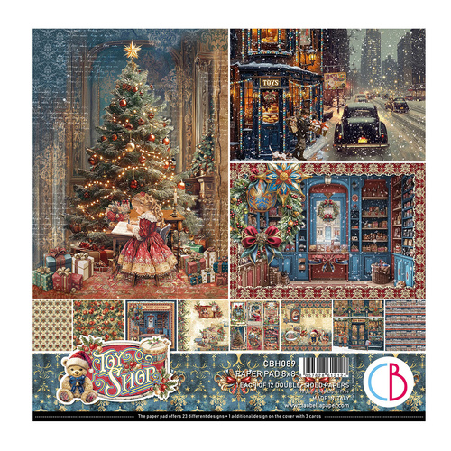 Ciao Bella - Toy Shop - 8x8 Paper Pad (12pk)