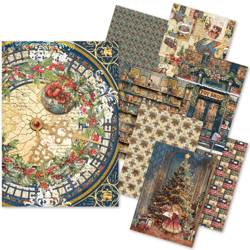 Ciao Bella - Toy Shop - Rice Paper A5 MIXED 8/Pkg