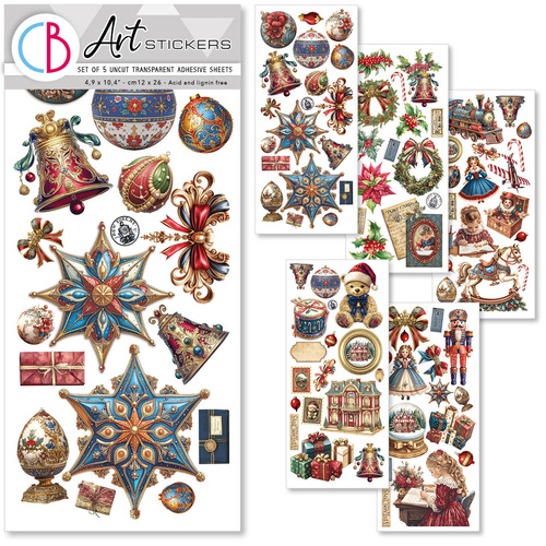 Ciao Bella - Toy Shop - Art Stickers 5/Pkg
