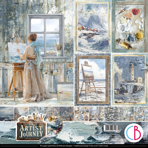 Ciao Bella - An Artist Journey - 12x12 Paper Pad (12pk)